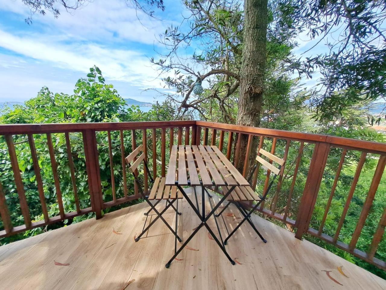 Cabana Pia Paxaro Villa Nigrán Buitenkant foto