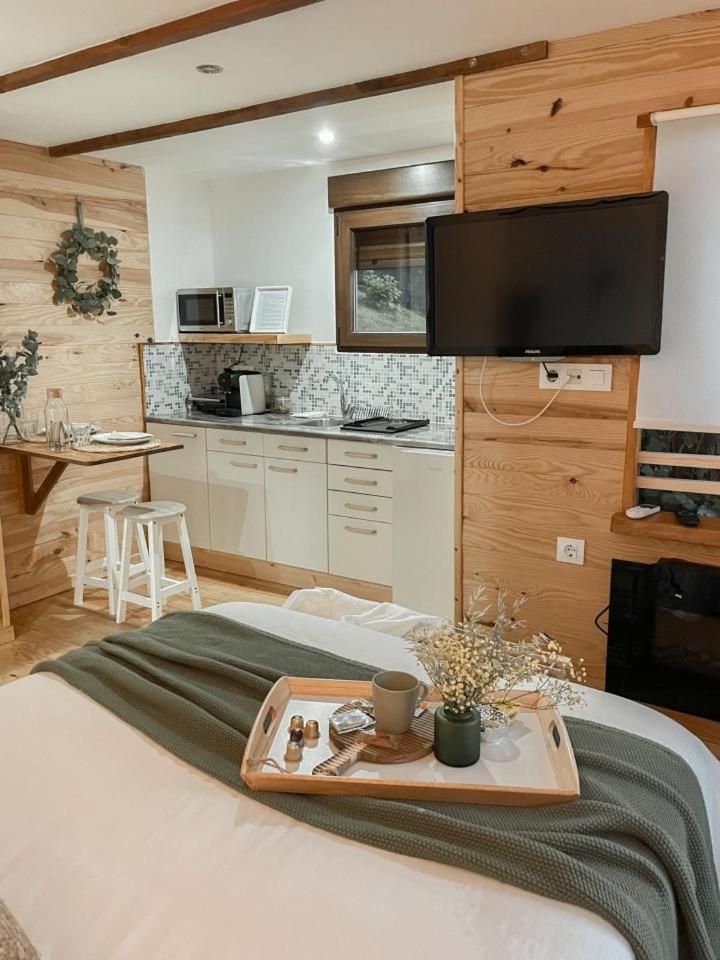 Cabana Pia Paxaro Villa Nigrán Buitenkant foto